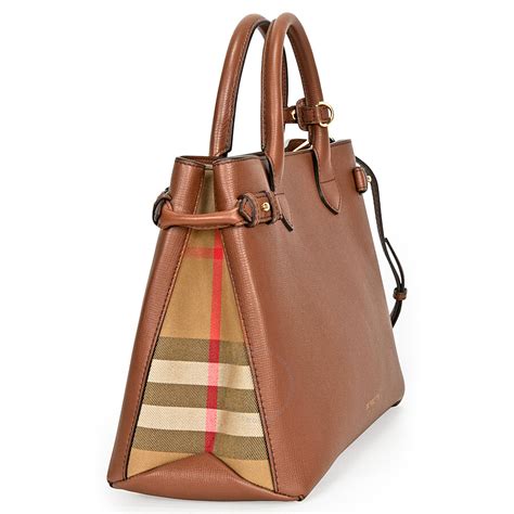 house check tote burberry|burberry banner house check tote.